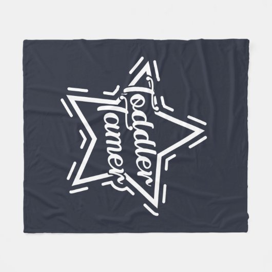 Kindergartenlehrer Fleecedecke (Vorderseite (Horizontal))