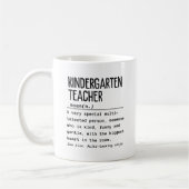 Kindergartenlehrer Kaffeetasse (Links)
