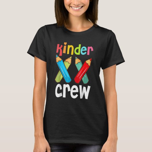 Kindergartenlehrer Kindergarten 1. Schultag T-Shirt (Vorderseite)