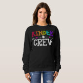Kindergartenlehrer Kindergarten Erster Schultag de Sweatshirt (Vorne ganz)