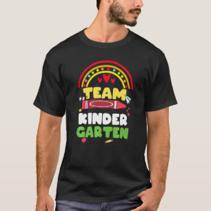 Kindergartenlehrer Kindergarten Erster Schultag de T-Shirt