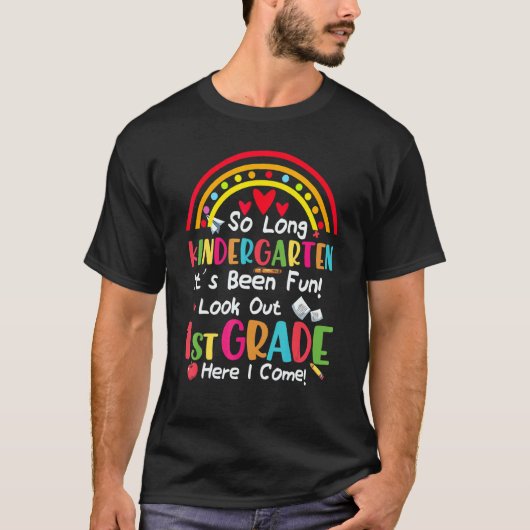 Kindergartenlehrer Kindergarten Erster Schultag de T-Shirt (Vorderseite)