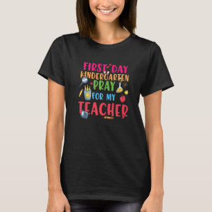 Kindergartenlehrer Kindergarten Erster Schultag de T-Shirt