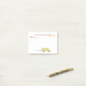 Kindergartenlehrer - Post-it®-Hinweise Post-it Klebezettel (Auf Schreibtisch)