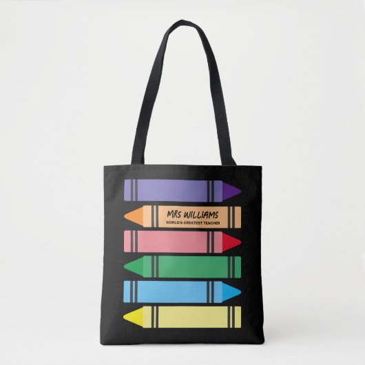 Kindergartenlehrer Schultütengeschenk Tasche (Vorderseite)