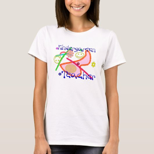 Kindergartenlehrer T-Shirt (Vorderseite)