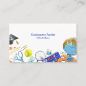 Kindergartenlehrer Visitenkarte (Vorderseite)