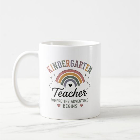 Kindergartenlehrer - Wo das Abenteuer beginnt - Be Kaffeetasse (Links)