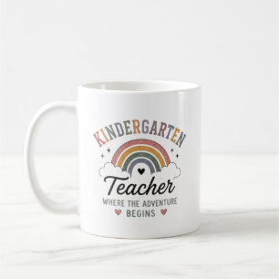 Kindergartenlehrer - Wo das Abenteuer beginnt Gesc Kaffeetasse