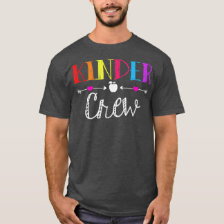Kindergartenlehrer zurück zur Crew T-Shirt