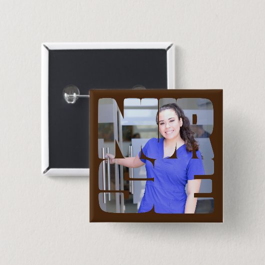 Kindergartenplatz für Foto Button (Vorne & Hinten)