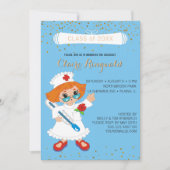 Kindergartenschule Nursing Abschluss Pinning Zerem Einladung (Vorderseite)