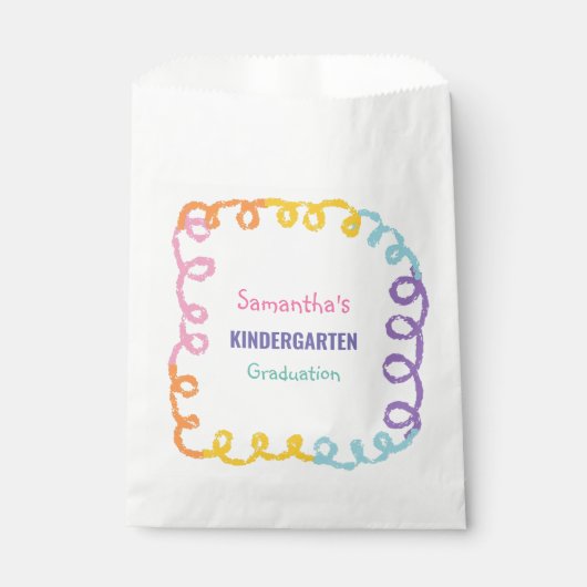 Kindergartenschülerpartei Geschenktütchen (Vorderseite)