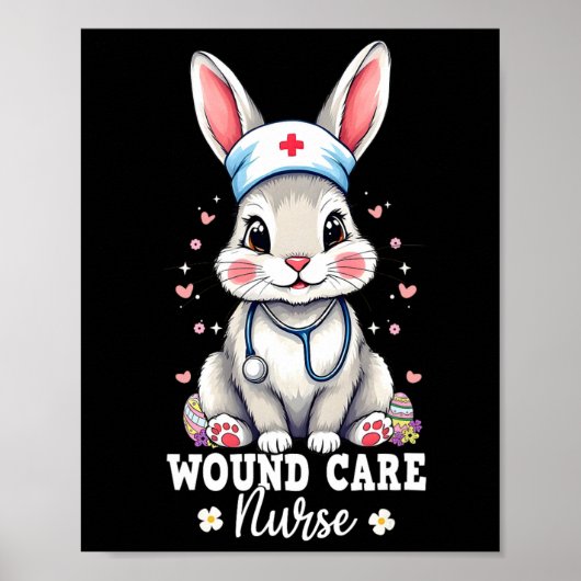 Kindergartensonne mit Stethoskop nur zu Ostern Poster (Vorne)