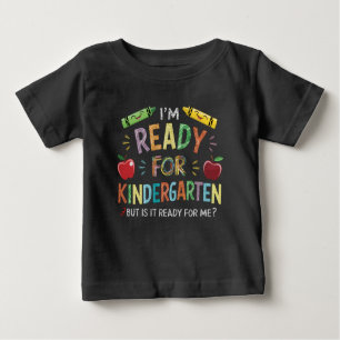 Kindergartenspass am ersten Kindergartentag zurück Baby T-shirt