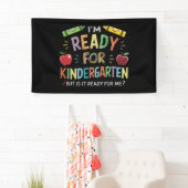 Kindergartenspass am ersten Kindergartentag zurück Banner (Insitu)