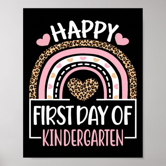 Kindergartenspass zurück zur Leopa-Schule Poster (Vorne)