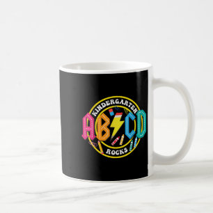Kindergartensteine - Abcd Zurück zu Schullehrern Kaffeetasse