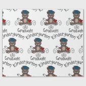 Kindergartenstudium Geschenkpapier (Flach)