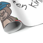 Kindergartenstudium Geschenkpapier (Rolleneckpunkt)