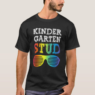 Kindergartenstuhl für Jungen zurück in die Schule T-Shirt
