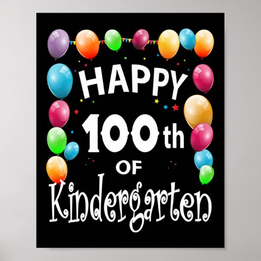 Kindergartentag Poster (Vorne)