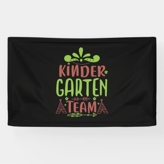 Kindergartenteam Banner (Horizontal)