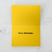 Kindergartentraktor-Happy Birthday Karte (Innenseite)