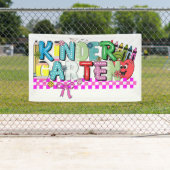 Kindergartentypografie Banner (Insitu)
