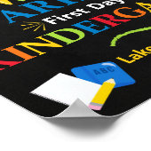 Kindergartenunterricht Poster (Ecke)