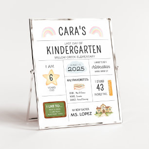 Kindergartenunterricht Poster