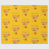 Kindergartenwackelpapier Geschenkpapier (Flach)