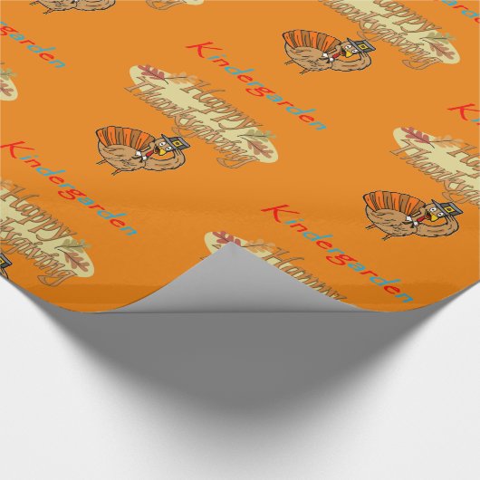 Kindergartenwackelpapier Geschenkpapier (Ecke)