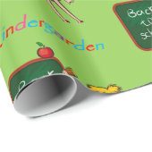 Kindergartenwackelpapier Geschenkpapier (Rolleneckpunkt)