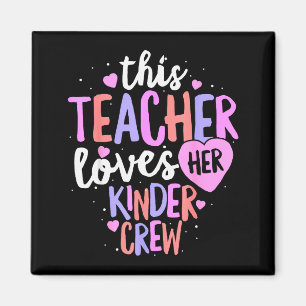 Kindergärtner Valentinstag Liebesherz Magnet
