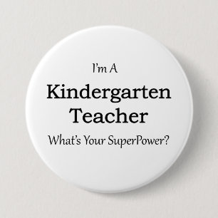 Kindergärtnerin Button