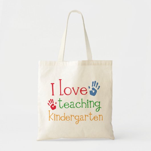 Kindergärtnerin-Geschenk Tragetasche (Vorne)
