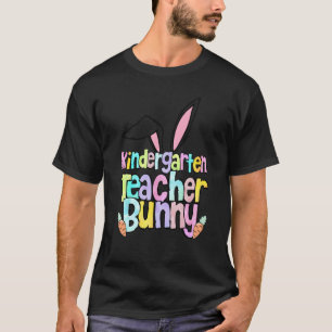 Kindergärtnerin Hase Eins Hoppy Kindergarten T-Shirt