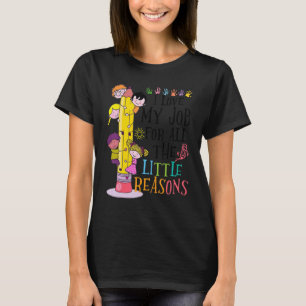 Kindergärtnerin Ich liebe meinen Job aus lauter kl T-Shirt
