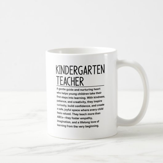 Kindergärtnerin Kaffeetasse (Rechts)