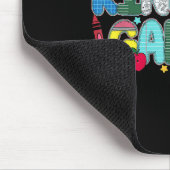 Kindergärtnerin Squad Bleistift Zurück zur Schule  Mousepad (Ecke)