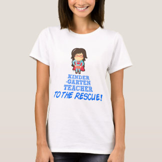 Kindergärtnerin, Superheld-Lehrer T-Shirt