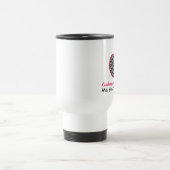 Kindergärtnerin-Tasse - Hahnentrittmuster Apple Reisebecher (Mittel)