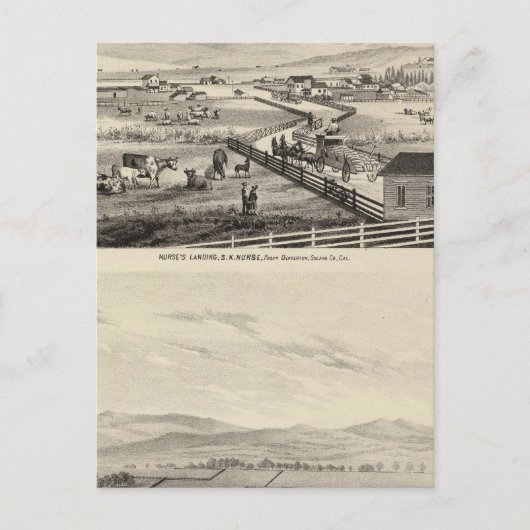 Kindergärtnerin, Turner-Ranch Postkarte (Vorderseite)