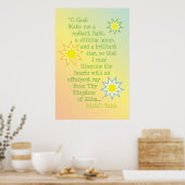 Kindergebet-Poster Poster (Küche)