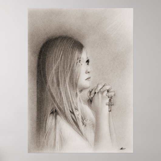 Kindergebet-Poster Poster (Vorne)