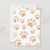 Kindergeburt im Dschungelstil Dankeskarte (Rückseite)