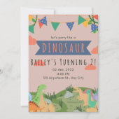 Kindergeburtseinladung, Kinder Einladung (Vorderseite)