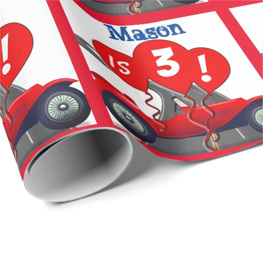 Kindergeburtspapier Geschenkpapier (Rolleneckpunkt)