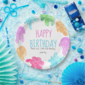 Kindergeburtsplatte zum Thema Sliema Pappteller (Party)